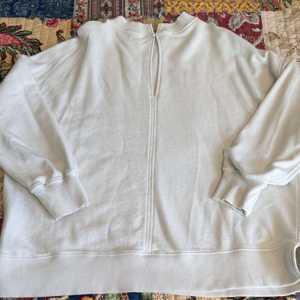 Aerie Cream Sweatshirt - Picture 6 of 7